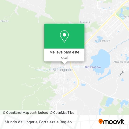 Mundo da Lingerie mapa