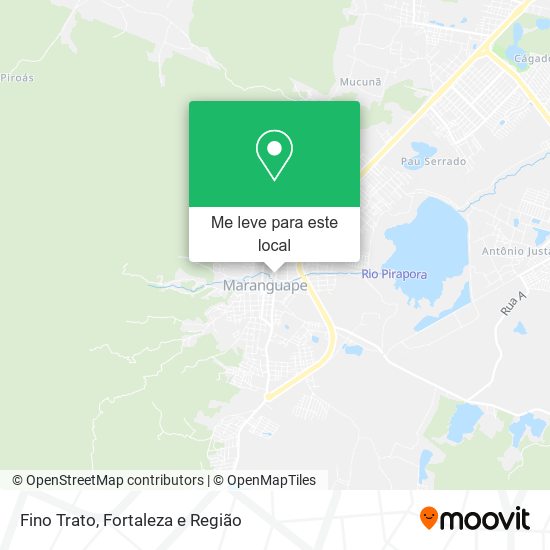 Fino Trato mapa