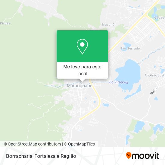 Borracharia mapa
