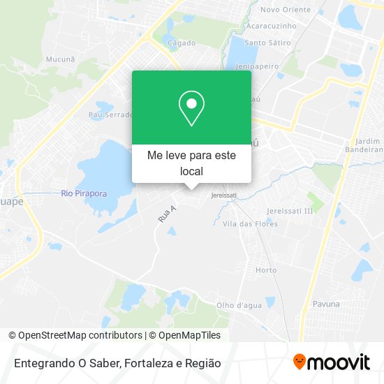 Entegrando O Saber mapa