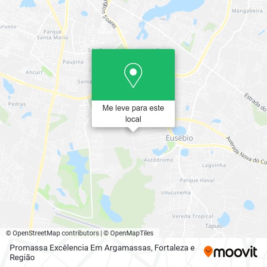 Promassa Excêlencia Em Argamassas mapa