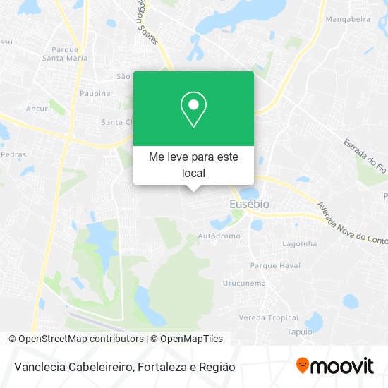 Vanclecia Cabeleireiro mapa