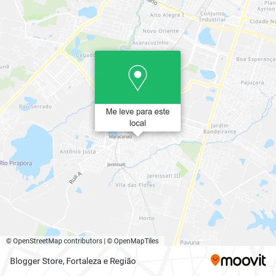 Blogger Store mapa