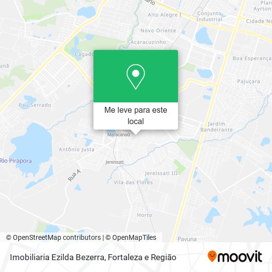 Imobiliaria Ezilda Bezerra mapa