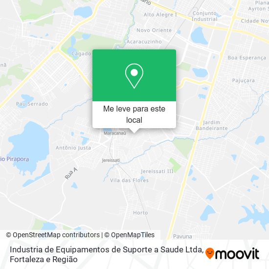 Industria de Equipamentos de Suporte a Saude Ltda mapa