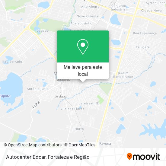 Autocenter Edcar mapa