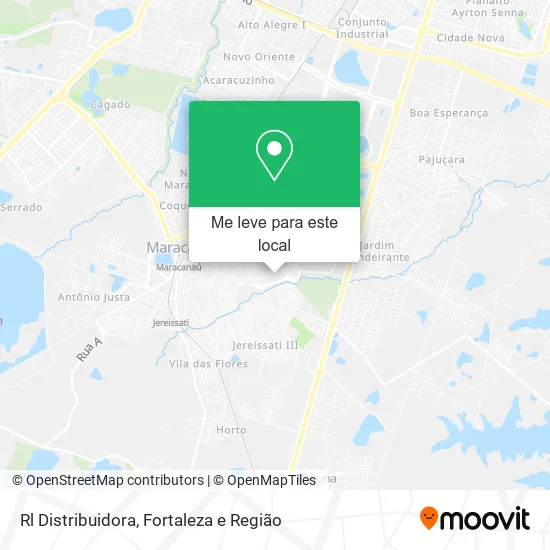 Rl Distribuidora mapa