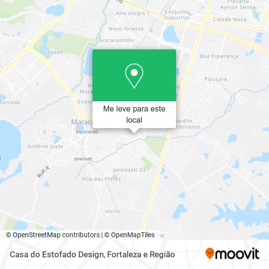 Casa do Estofado Design mapa