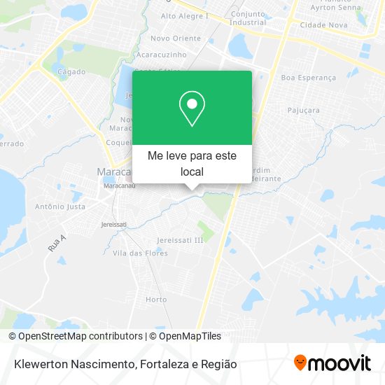 Klewerton Nascimento mapa