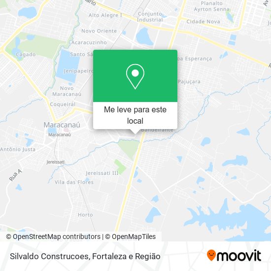 Silvaldo Construcoes mapa
