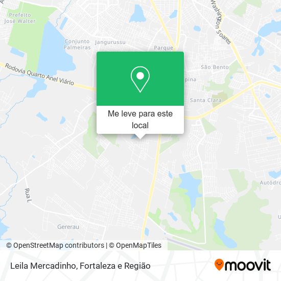 Leila Mercadinho mapa