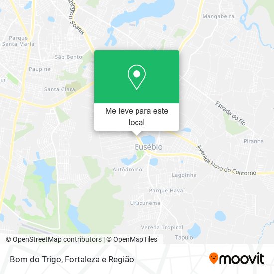 Bom do Trigo mapa