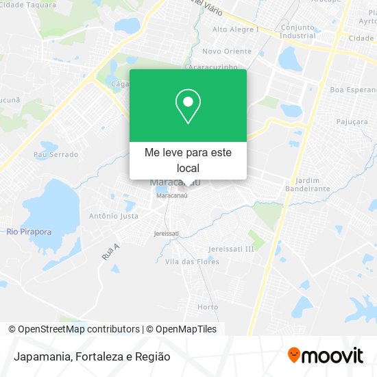 Japamania mapa