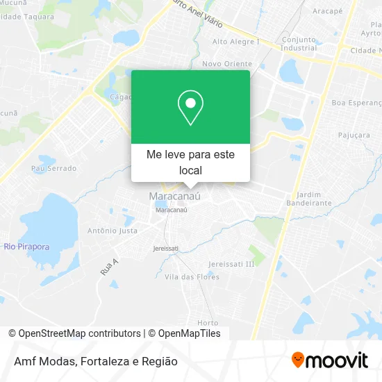 Amf Modas mapa