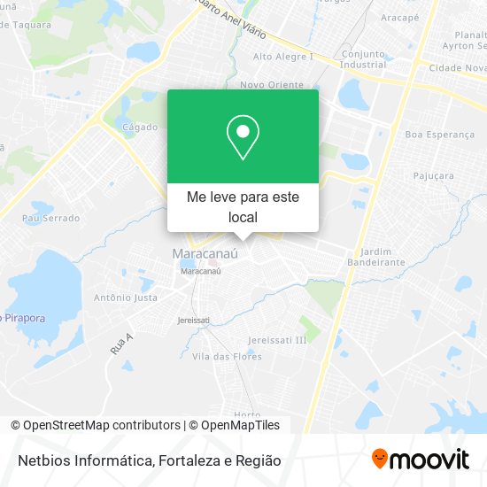 Netbios Informática mapa