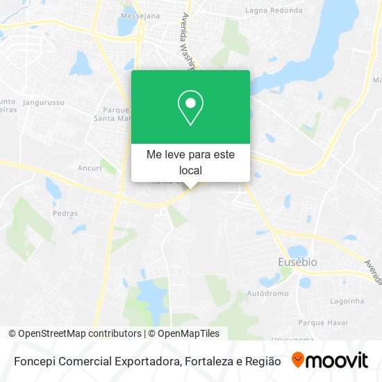 Foncepi Comercial Exportadora mapa