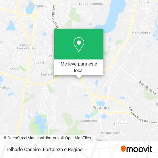Telhado Caseiro mapa