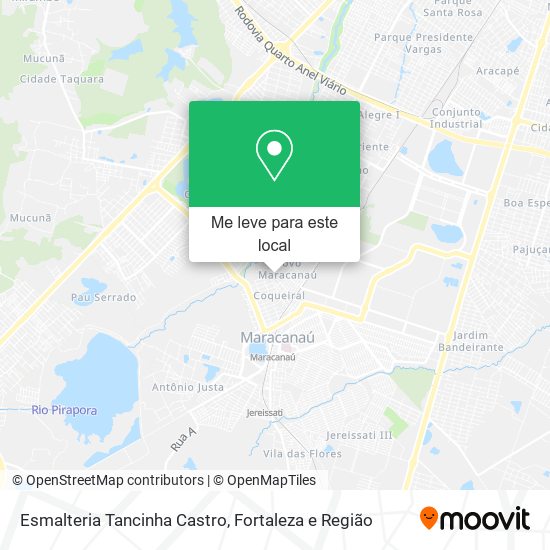 Esmalteria Tancinha Castro mapa