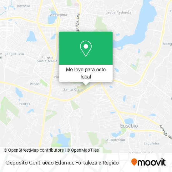 Deposito Contrucao Edumar mapa