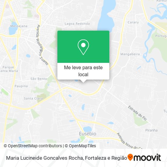 Maria Lucineide Goncalves Rocha mapa