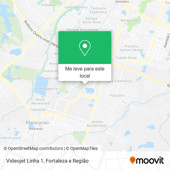 Videojet Linha 1 mapa