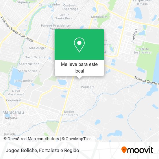 Jogos Boliche mapa