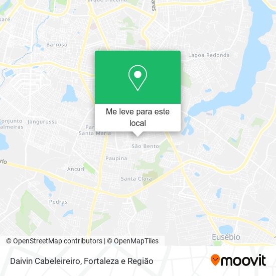 Daivin Cabeleireiro mapa