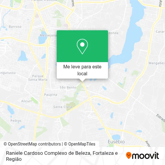 Raniele Cardoso Complexo de Beleza mapa