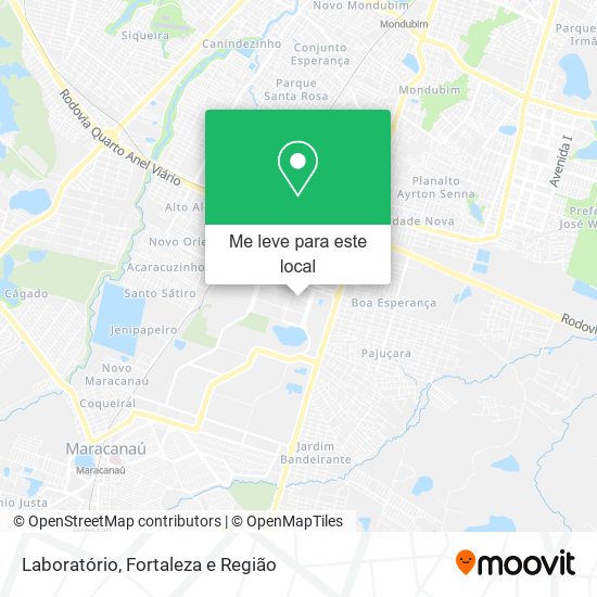 Laboratório mapa