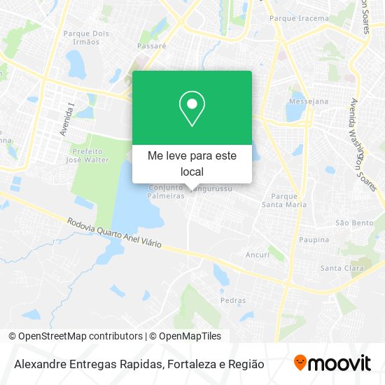 Alexandre Entregas Rapidas mapa