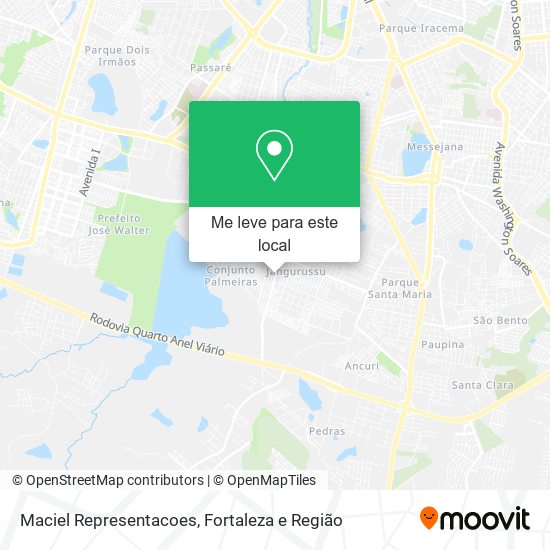 Maciel Representacoes mapa