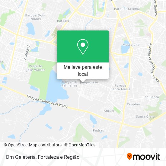 Dm Galeteria mapa