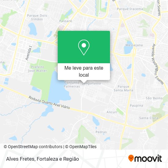 Alves Fretes mapa