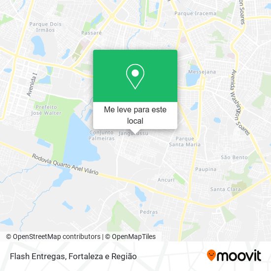 Flash Entregas mapa