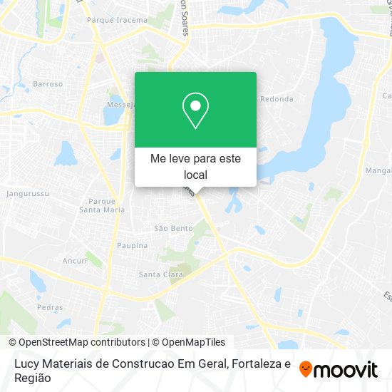 Lucy Materiais de Construcao Em Geral mapa