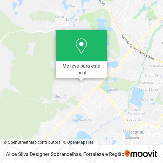 Alice Silva Designer Sobrancelhas mapa