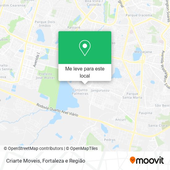 Criarte Moveis mapa