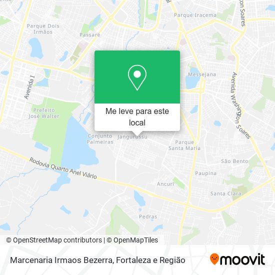 Marcenaria Irmaos Bezerra mapa