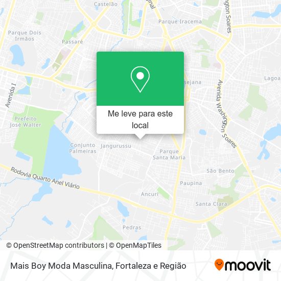 Mais Boy Moda Masculina mapa