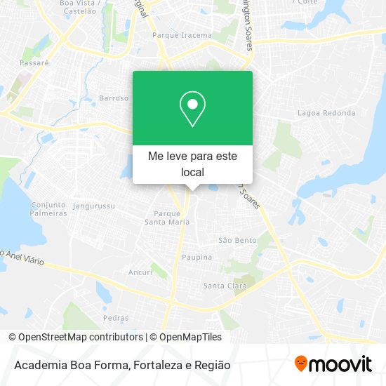Academia Boa Forma mapa