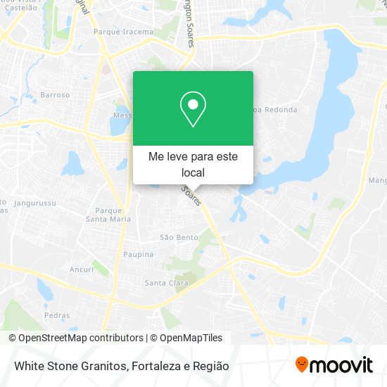 White Stone Granitos mapa