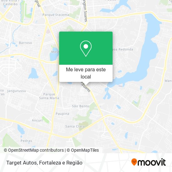 Target Autos mapa