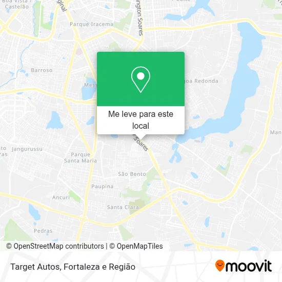Target Autos mapa