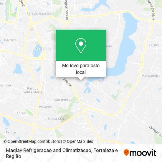 Maqlav Refrigeracao and Climatizacao mapa