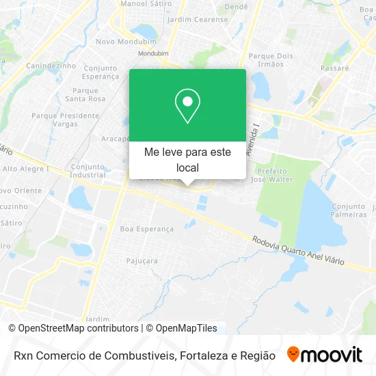 Rxn Comercio de Combustiveis mapa