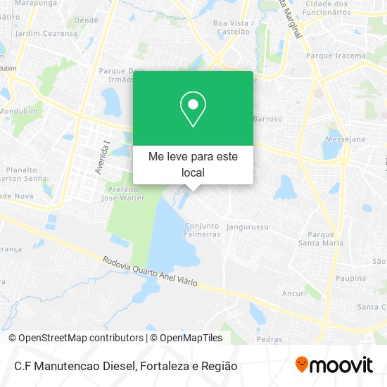C.F Manutencao Diesel mapa
