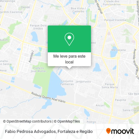 Fabio Pedrosa Advogados mapa