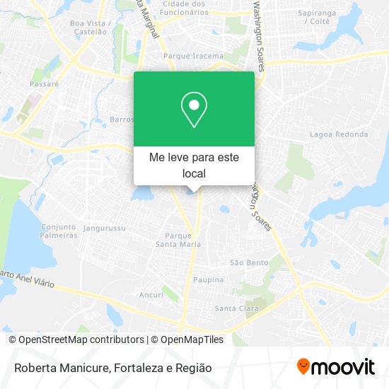 Roberta Manicure mapa