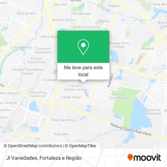 Jl Variedades mapa
