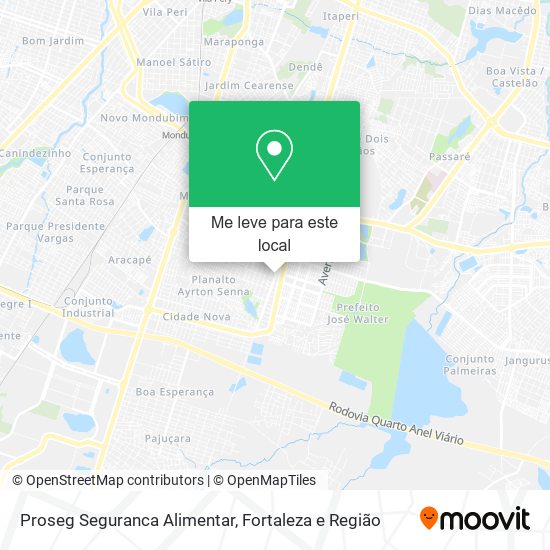 Proseg Seguranca Alimentar mapa